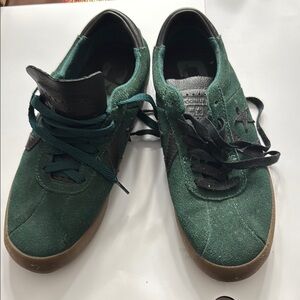 Converse Green and Black Sneakers